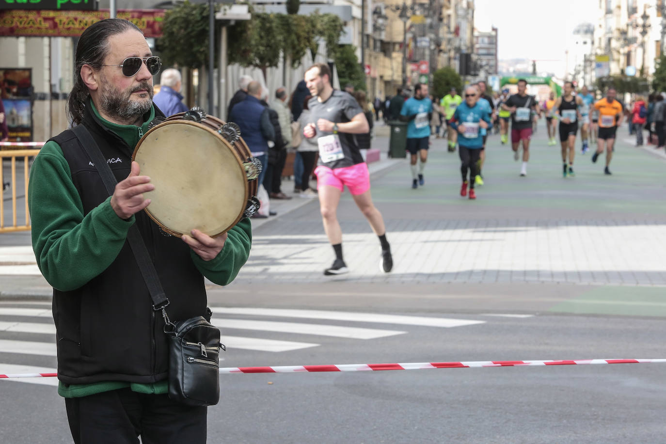 Celebración de la Media Maratón de León