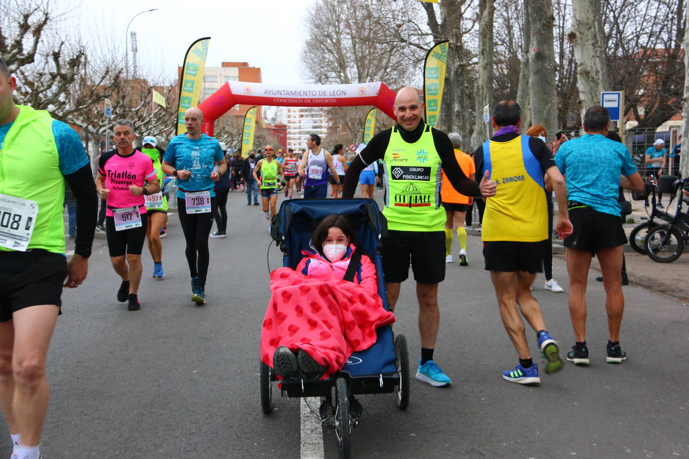 Fotos: Salida de la Media Maratón