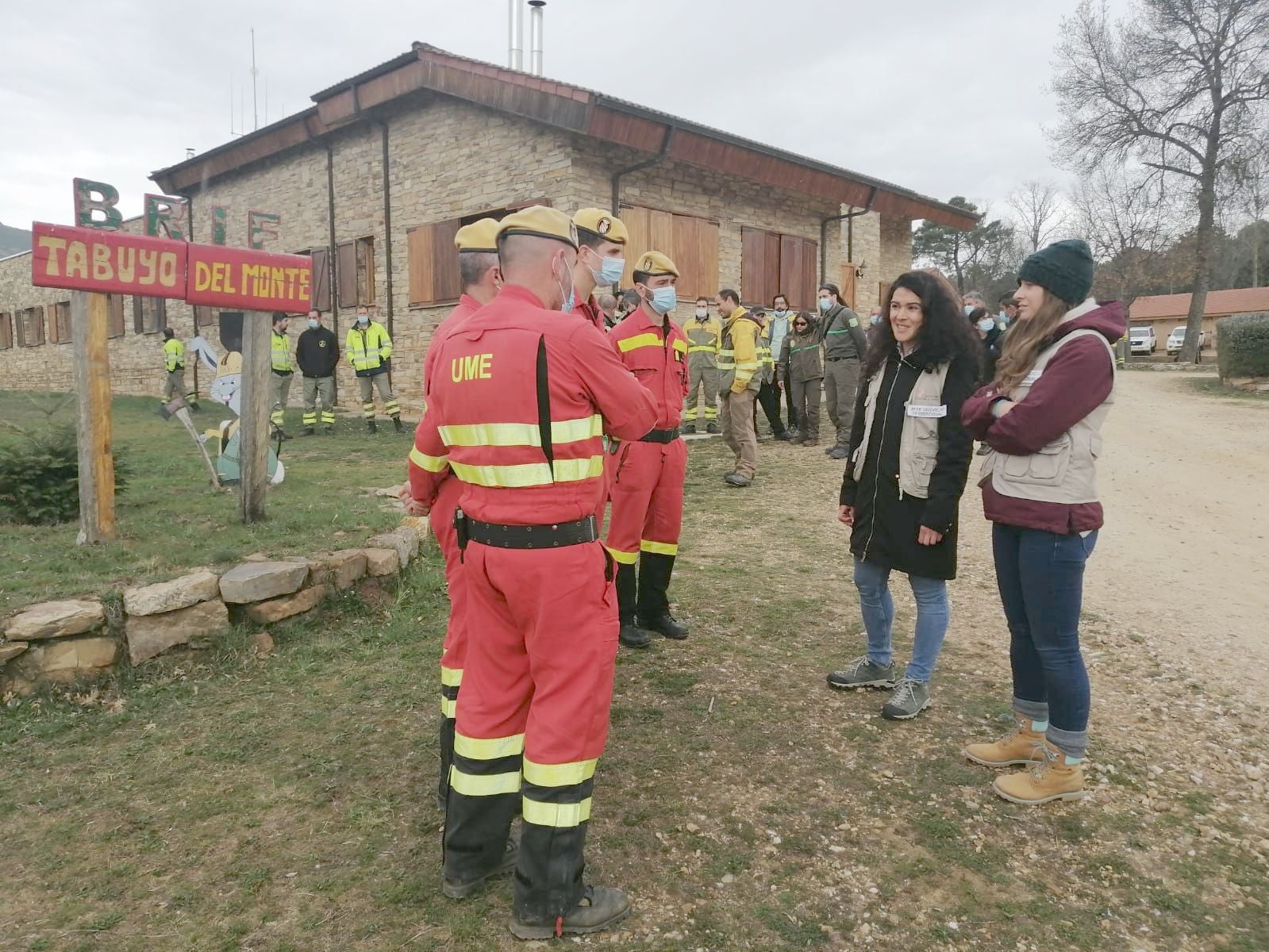 Tabuyo del Monte, escenario de la primera jornada de formación de agentes forestales. 