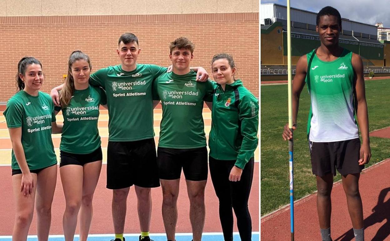 Los atletas del Sprint que participarán en estas citas este fin de semana.