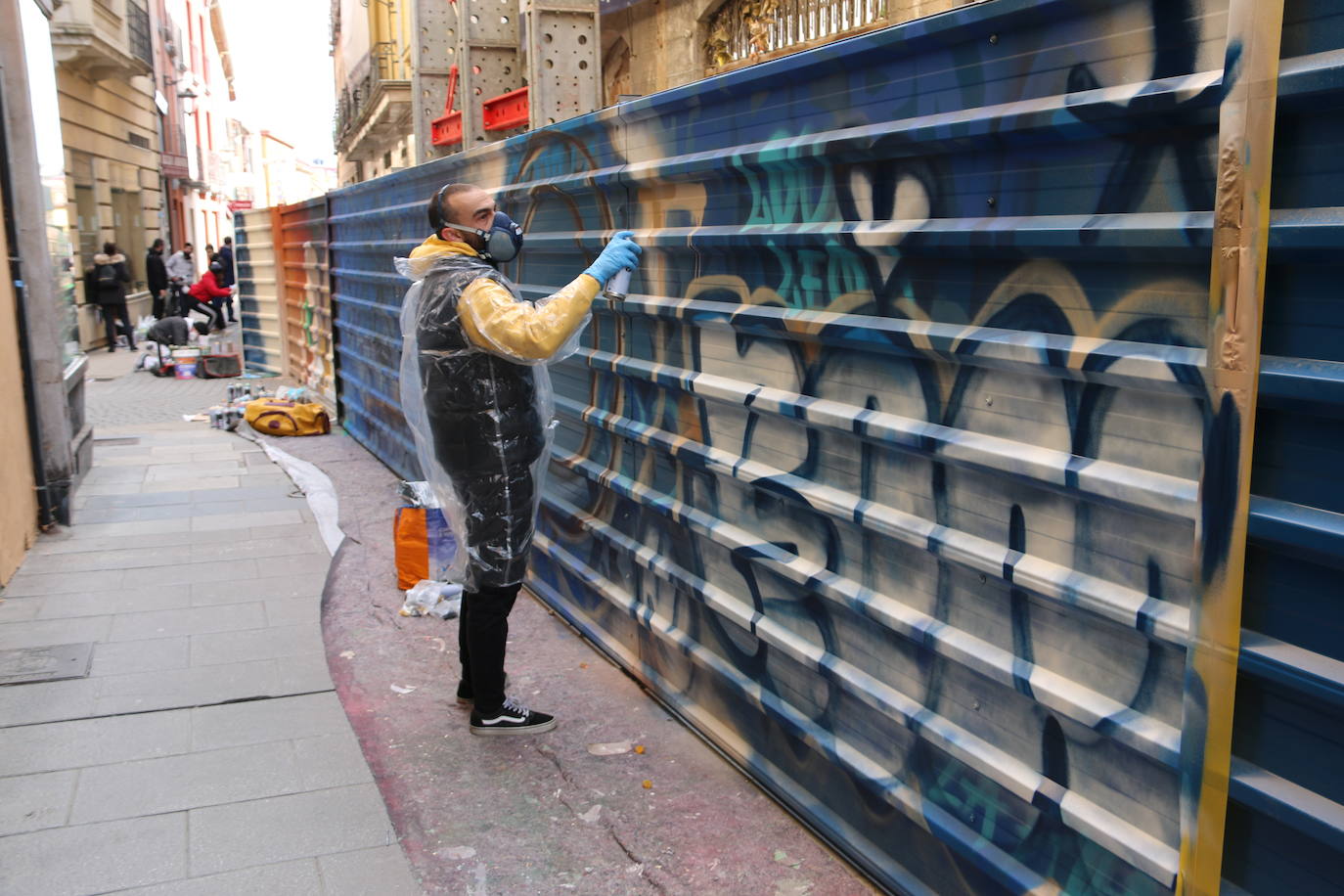 I Concurso de Graffiti Edificio San Marcelo 