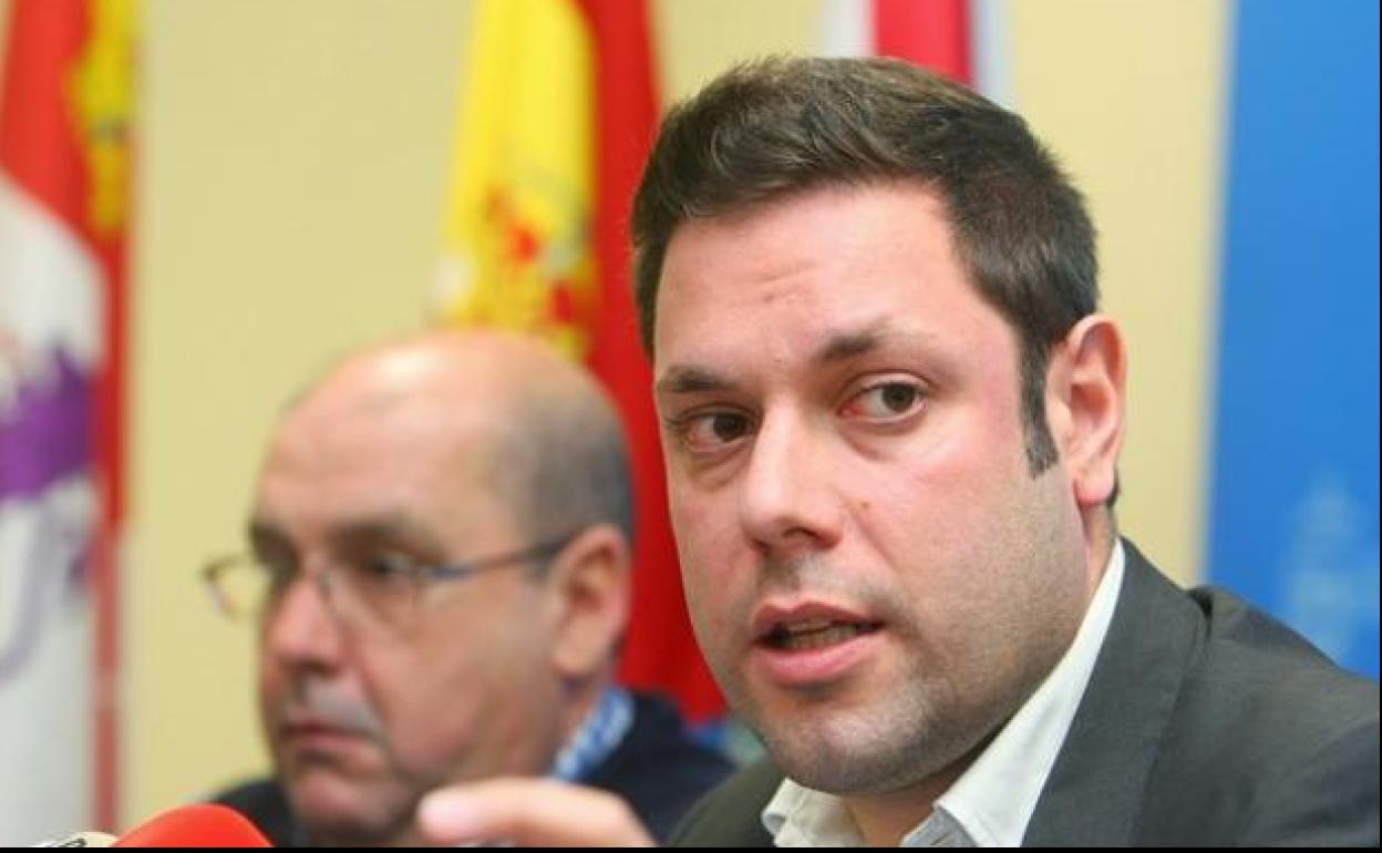 El secretario general de CB y portavoz municipal en Ponferrada, Iván Alonso. 