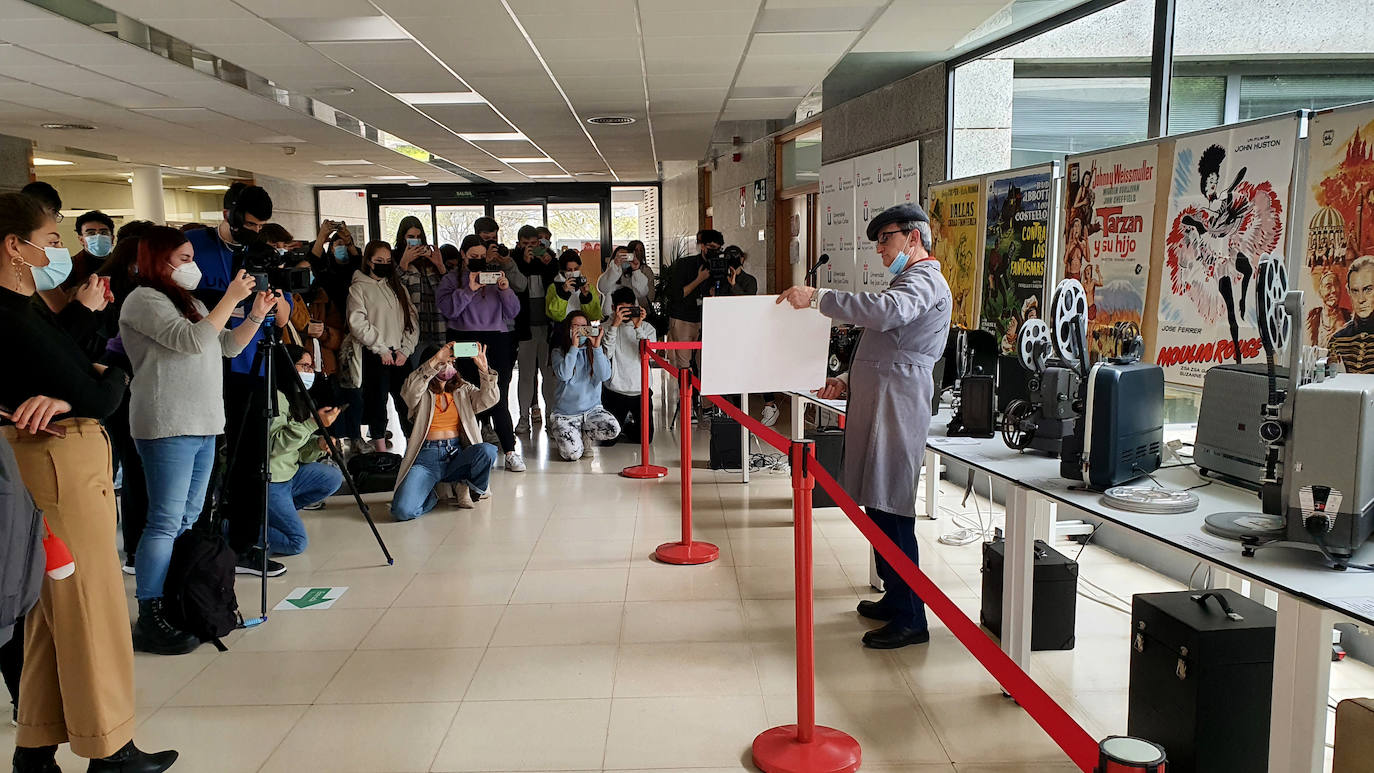 Fotos: Los proyectores de &#039;Trébol&#039; brillan en las jornadas de cine de la Universidad RJC de Madrid