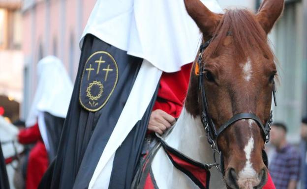 Los caballos volverán a presidir los actos principales de las Siete Palabras en la Semana Santa de León.