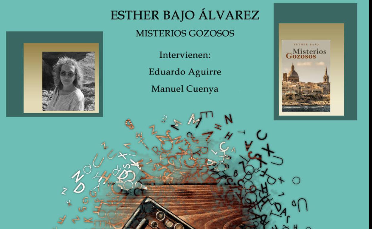 Cartel anunciador de la presentación. 