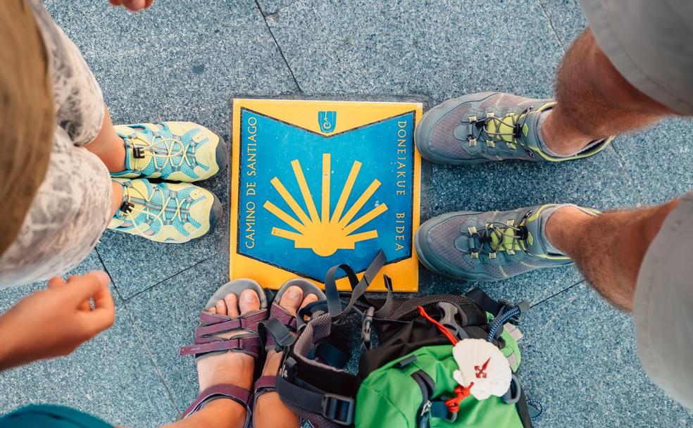 Recorrer el Camino de Santiago con niños es una tendencia que se incrementa de forma paulatina, pese a que aún sigue siendo minoritaria.