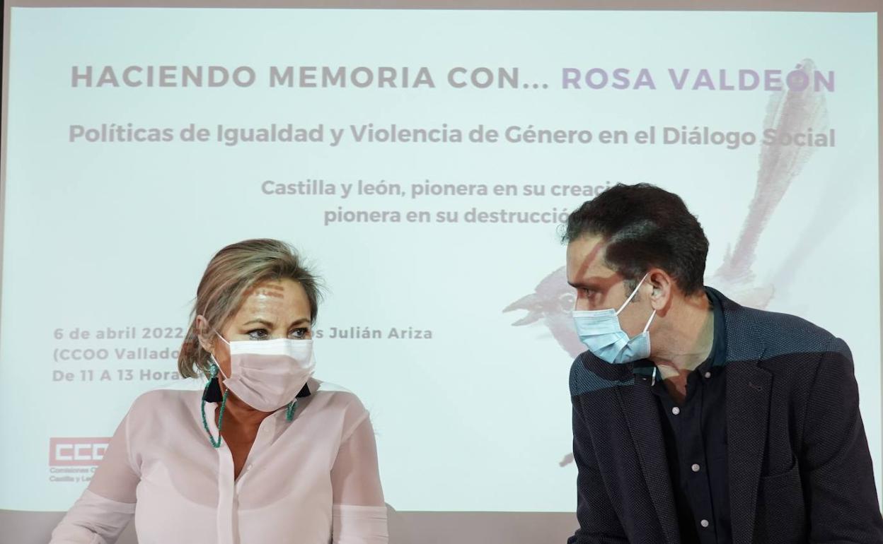 CCOO analiza las 'Políticas de Igualdad y Violencia de Género en el Diálogo Social', con Rosa Valdeón. 