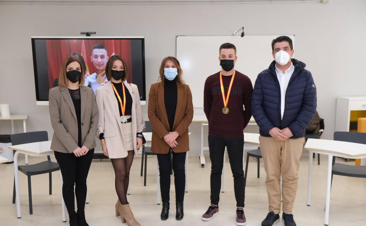 Visita de la consejera de Educación en funciones, Rocio Lucas, a un centro de FP- 