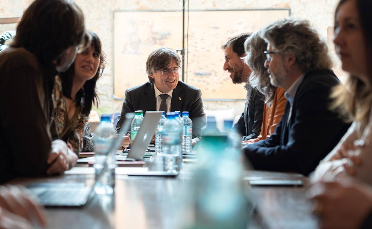 Carles Puigdemont ha nombrado este viernes a los miembros del gobierno del Consejo por la República. 