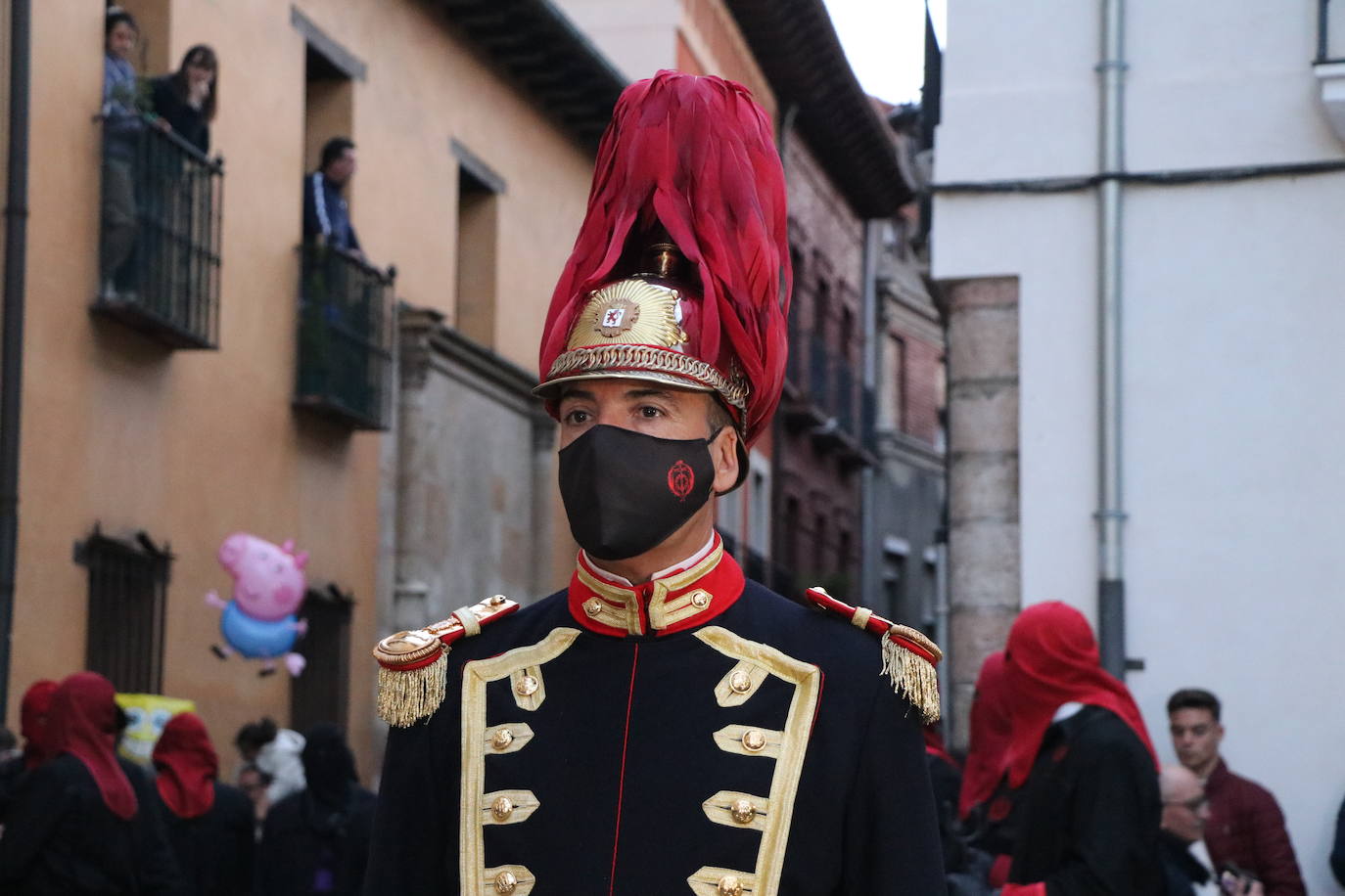 Imagen de la procesión de la Cofradía de Nuestro Señor Jesús de la Redención. 