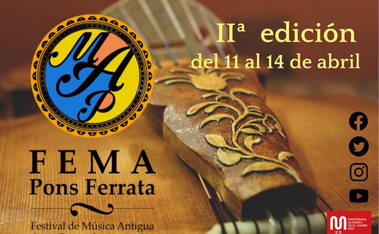 El II Festival de Música Antigua de Ponferrada se celebrará del 11 al 14 de abril