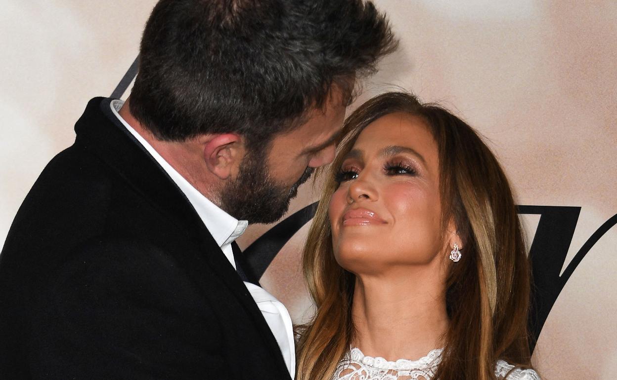 Jennifer Lopez y Ben Affleck.