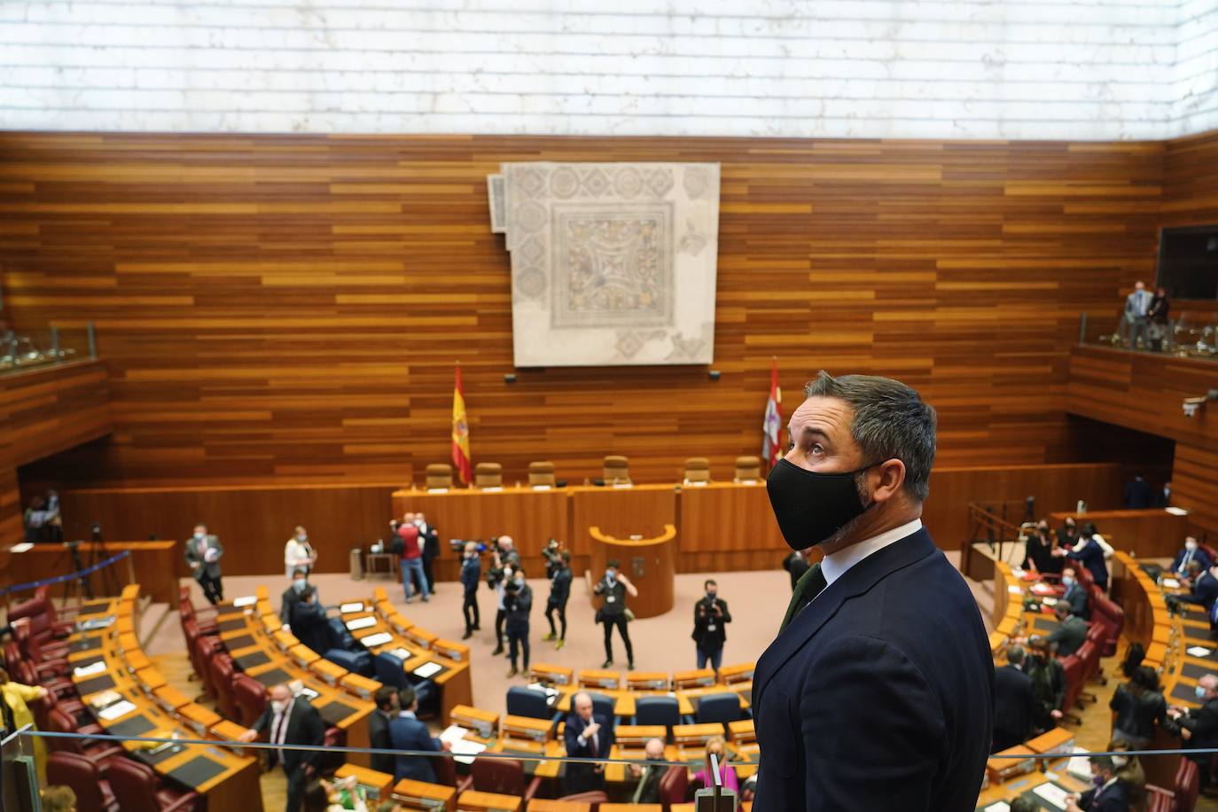 Sesión de investidura del candidato a la Presidencia de la Junta de Castilla y León, Alfonso Fernández Mañueco.