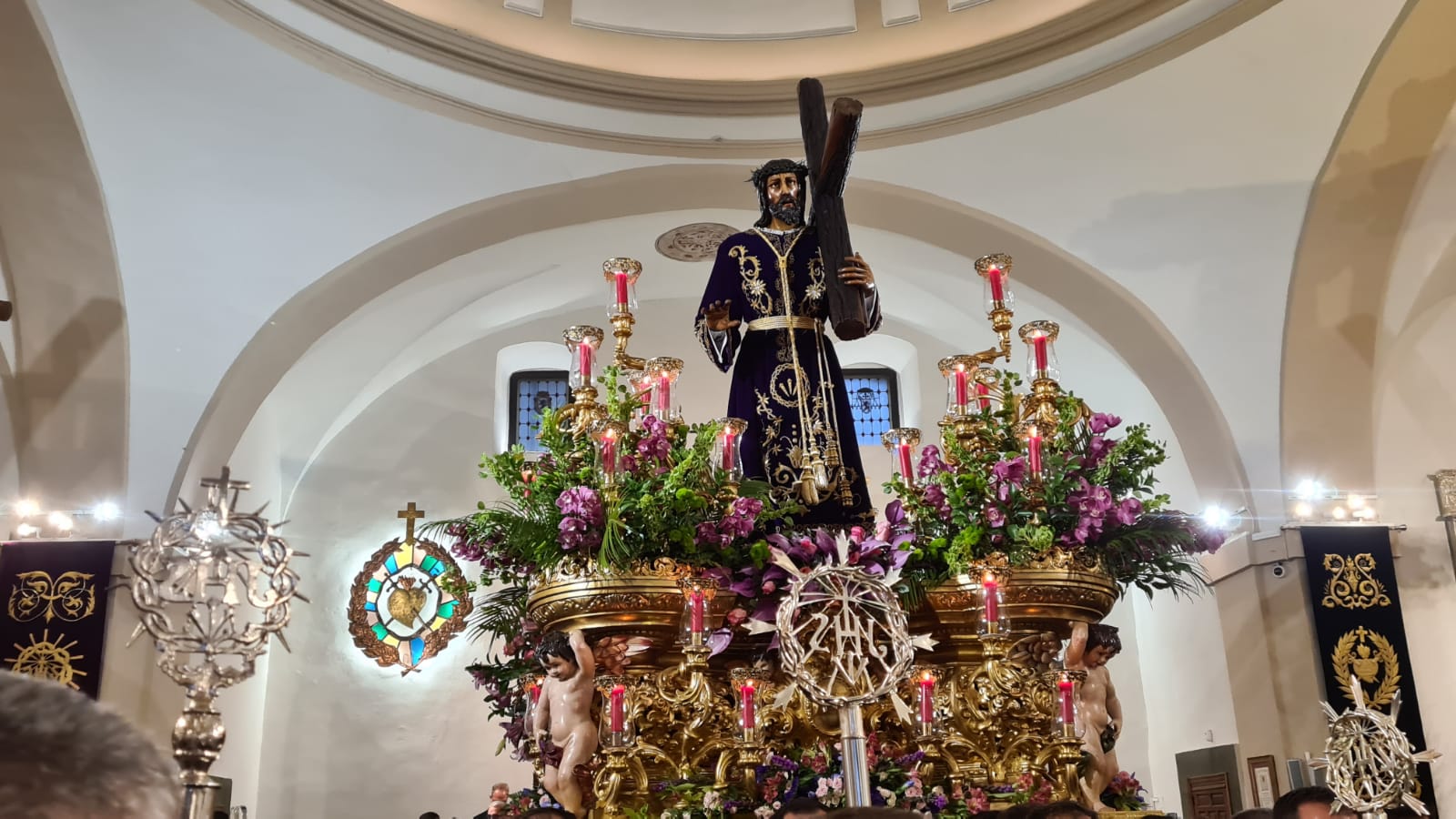 Los hermanos de Angustias y Soledad, Dulce Nombre de Jesús Nazareno y Real de Minerva y Veracruz 