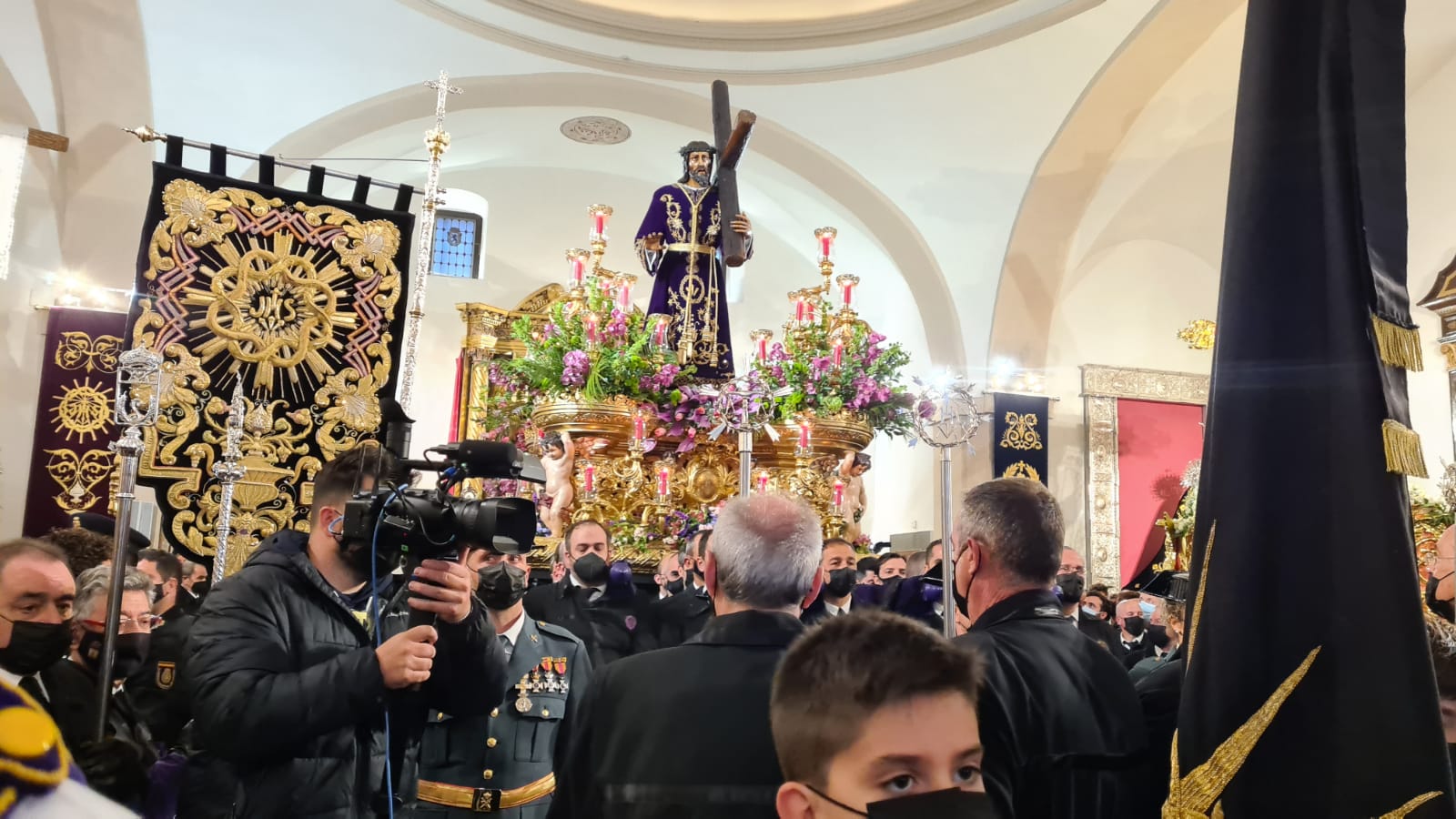 Los hermanos de Angustias y Soledad, Dulce Nombre de Jesús Nazareno y Real de Minerva y Veracruz 