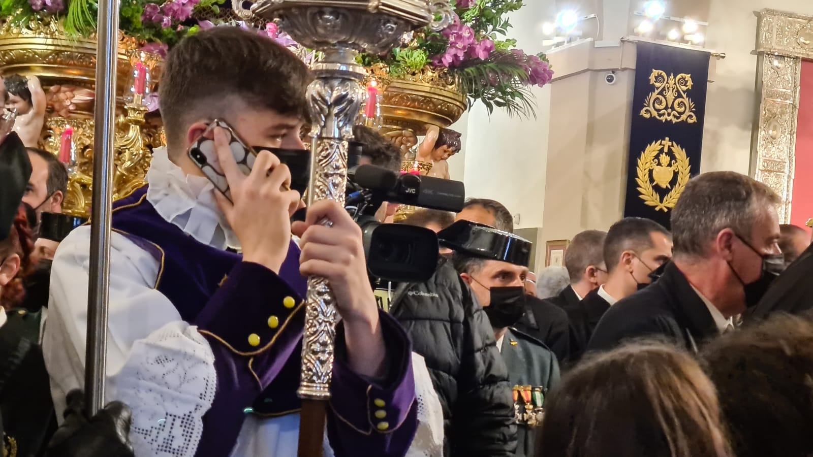 Los hermanos de Angustias y Soledad, Dulce Nombre de Jesús Nazareno y Real de Minerva y Veracruz 