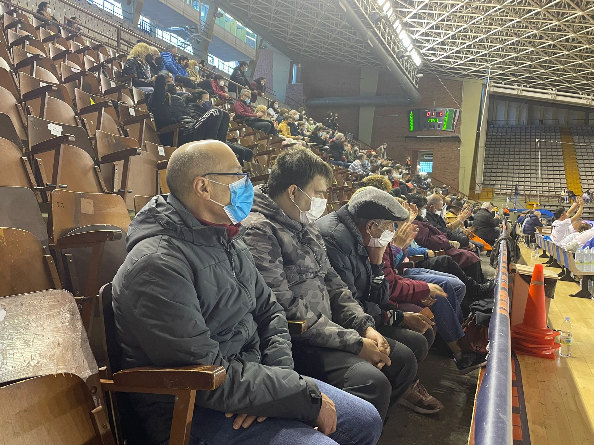 Imagen del encuentro entre el Abanca Ademar León y SOLTRA. 