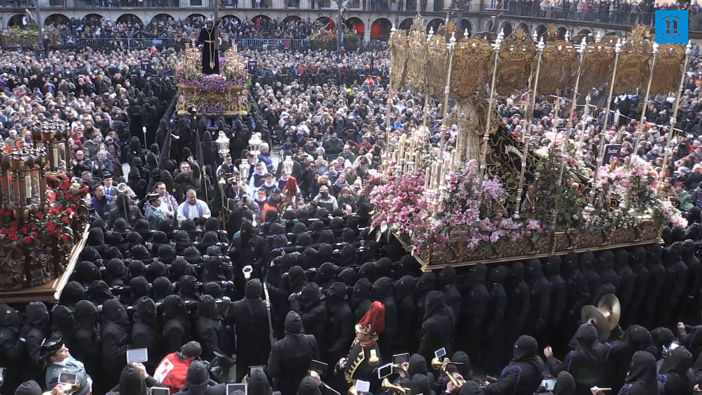 Imagen de archivo de la procesión de los Pasos de León. 