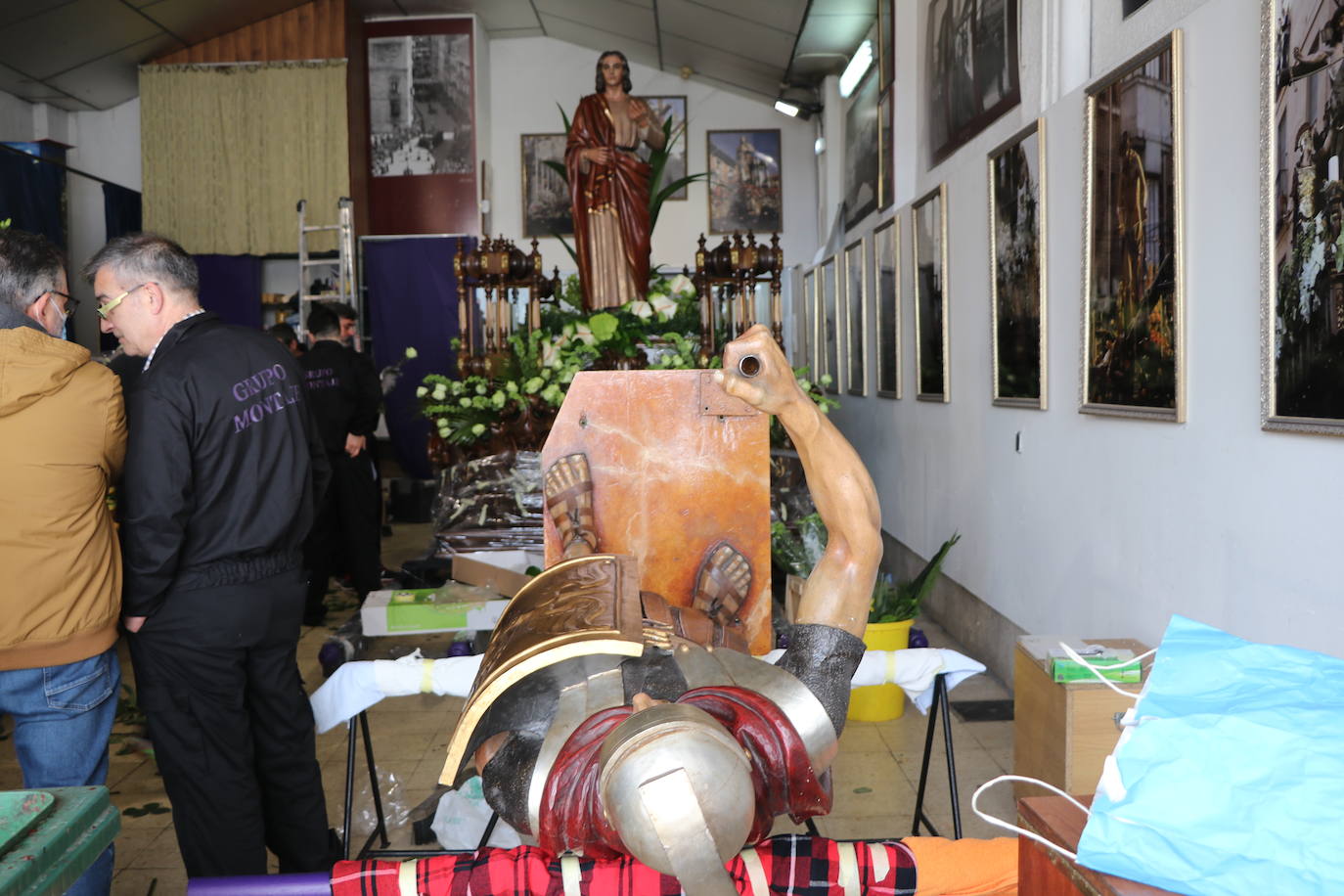 Fotos: El Nazareno prepara Los Pasos