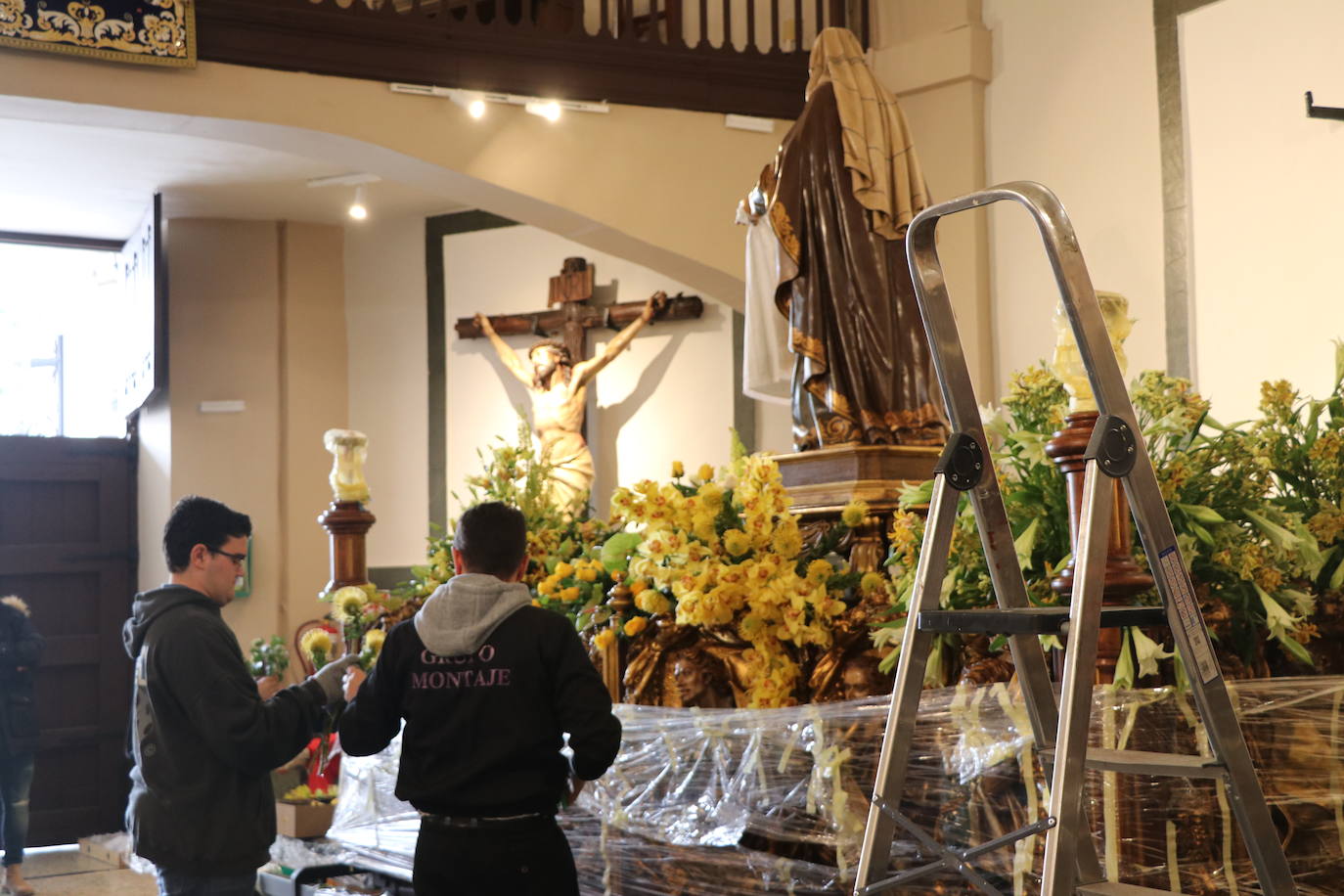 Fotos: El Nazareno prepara Los Pasos