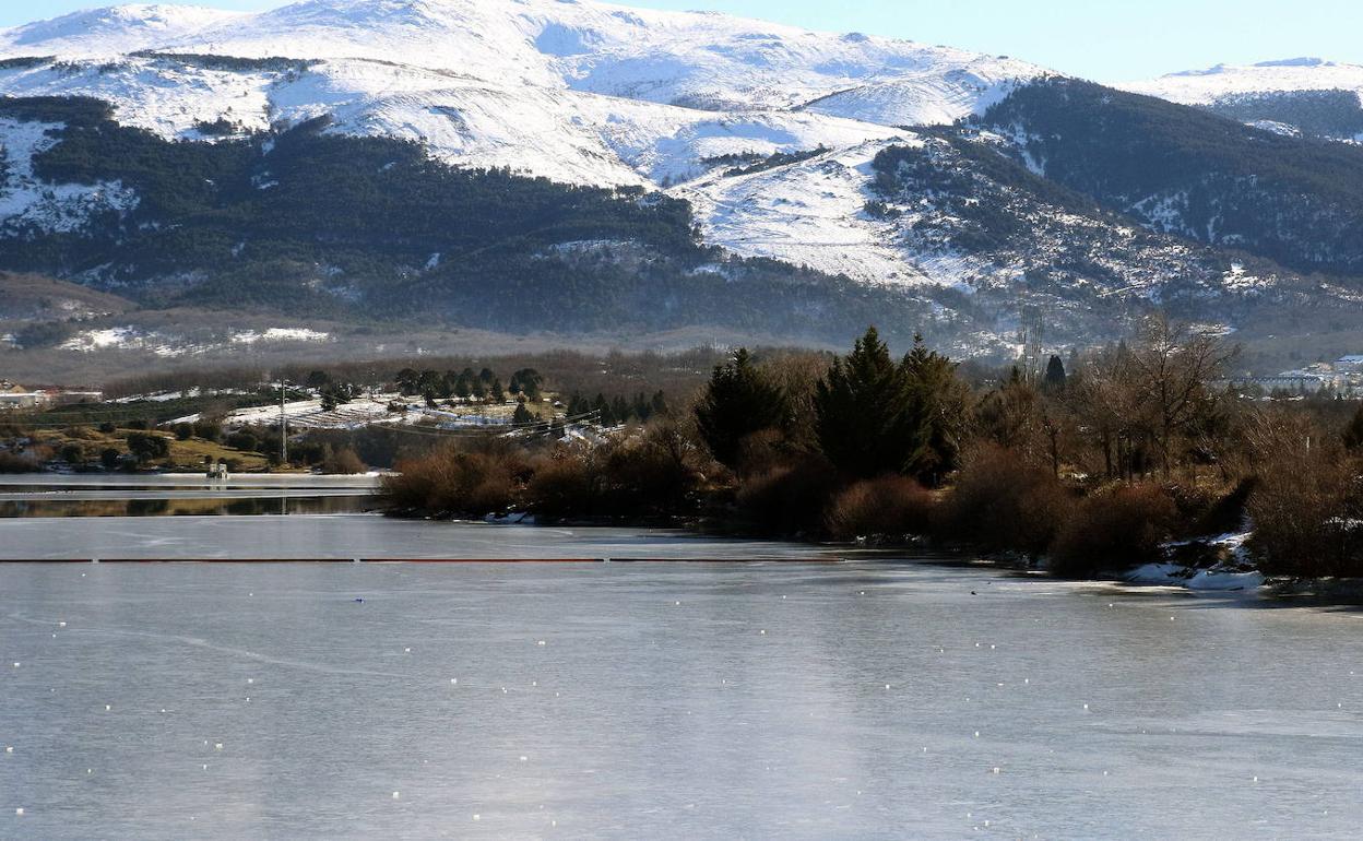 Embalse del Pontón Alto, Segovia. 