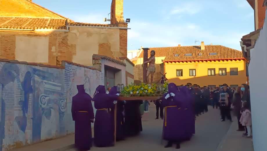 La procesión de la Oración en el Huerto es uno de los actos centrales de la Semana Santa facundina