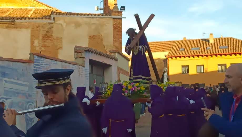 La procesión de la Oración en el Huerto es uno de los actos centrales de la Semana Santa facundina