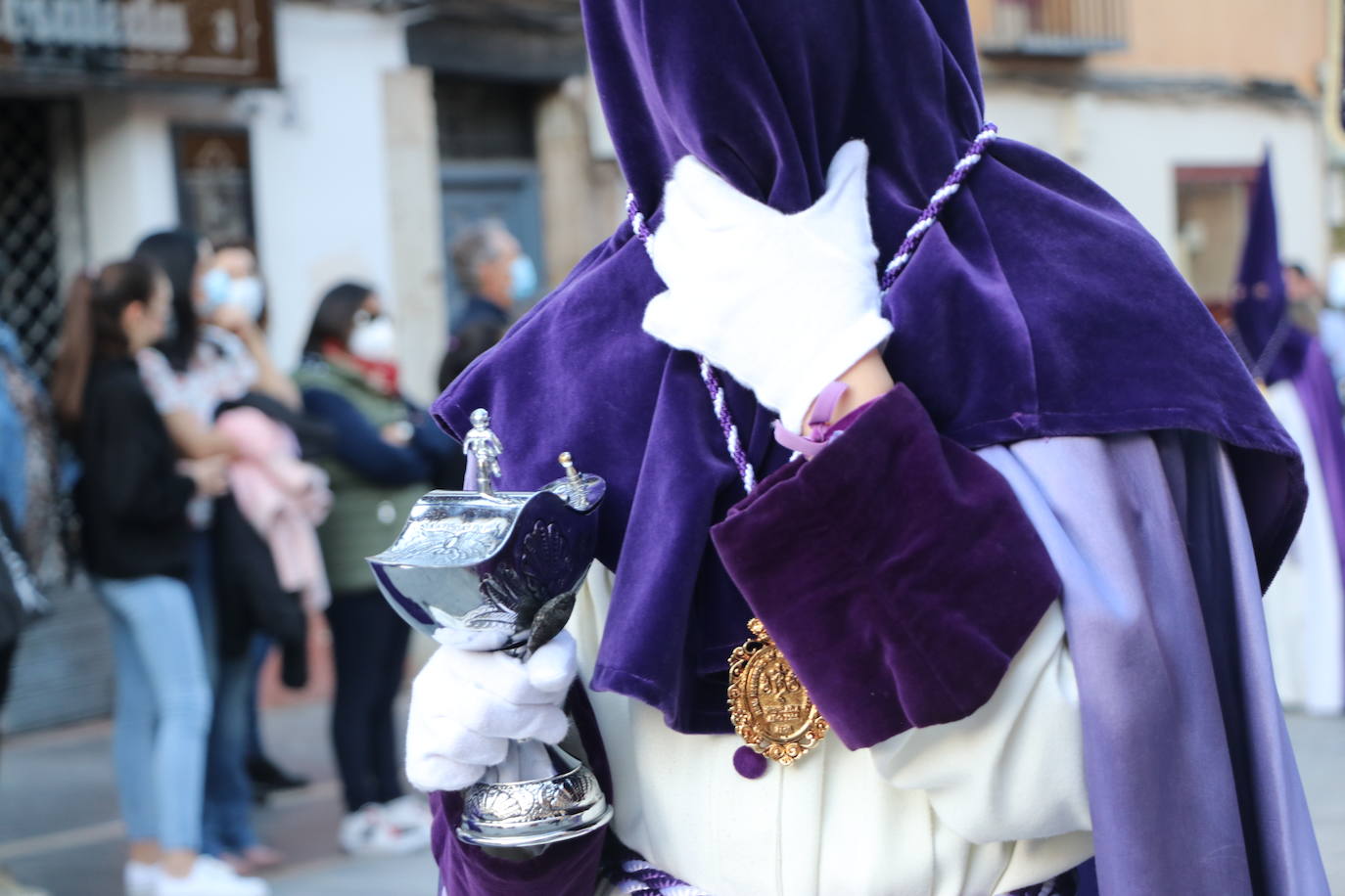 Procesión de La Soledad, dentro de la Cofradía de Jesús Divino Obrero. 