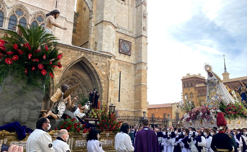 Acto central del Encuentro en la Plaza de Regla, el Domingo de Resurrección. 