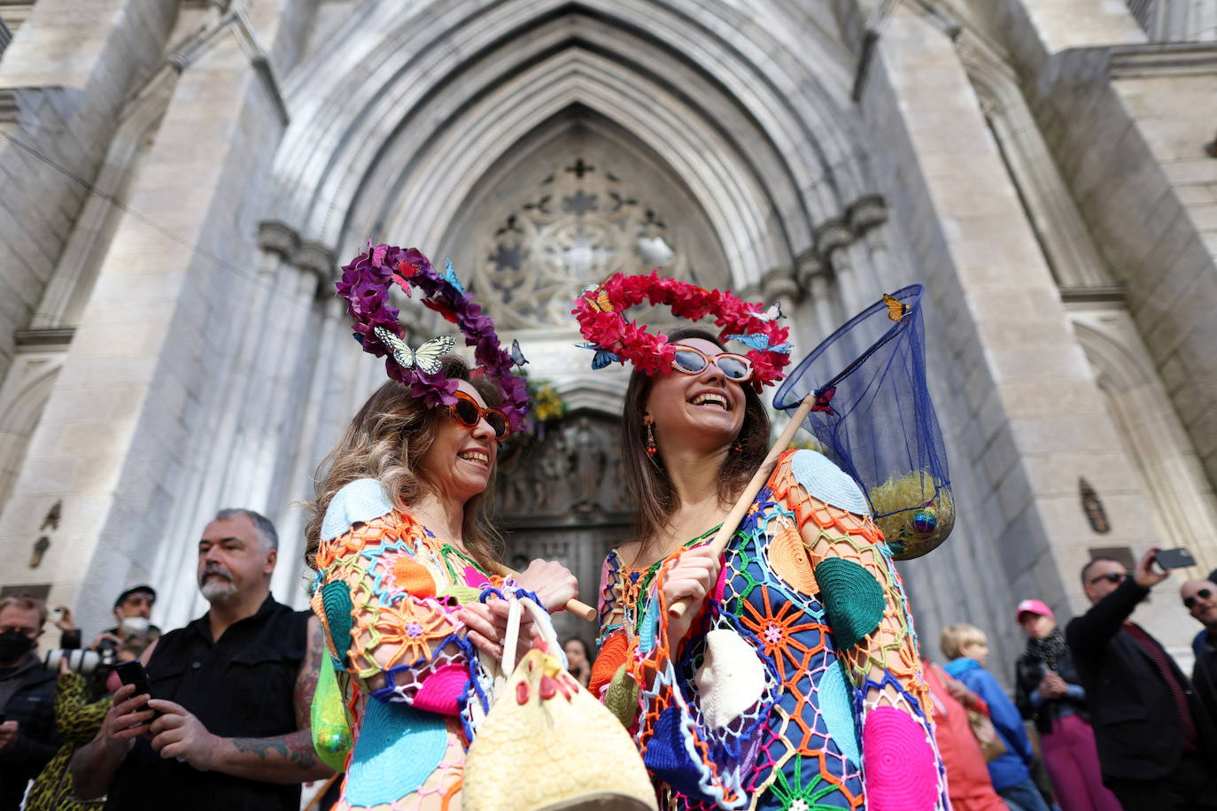 Fotos: Los sombreros imposibles del desfile de Pascua de Nueva York