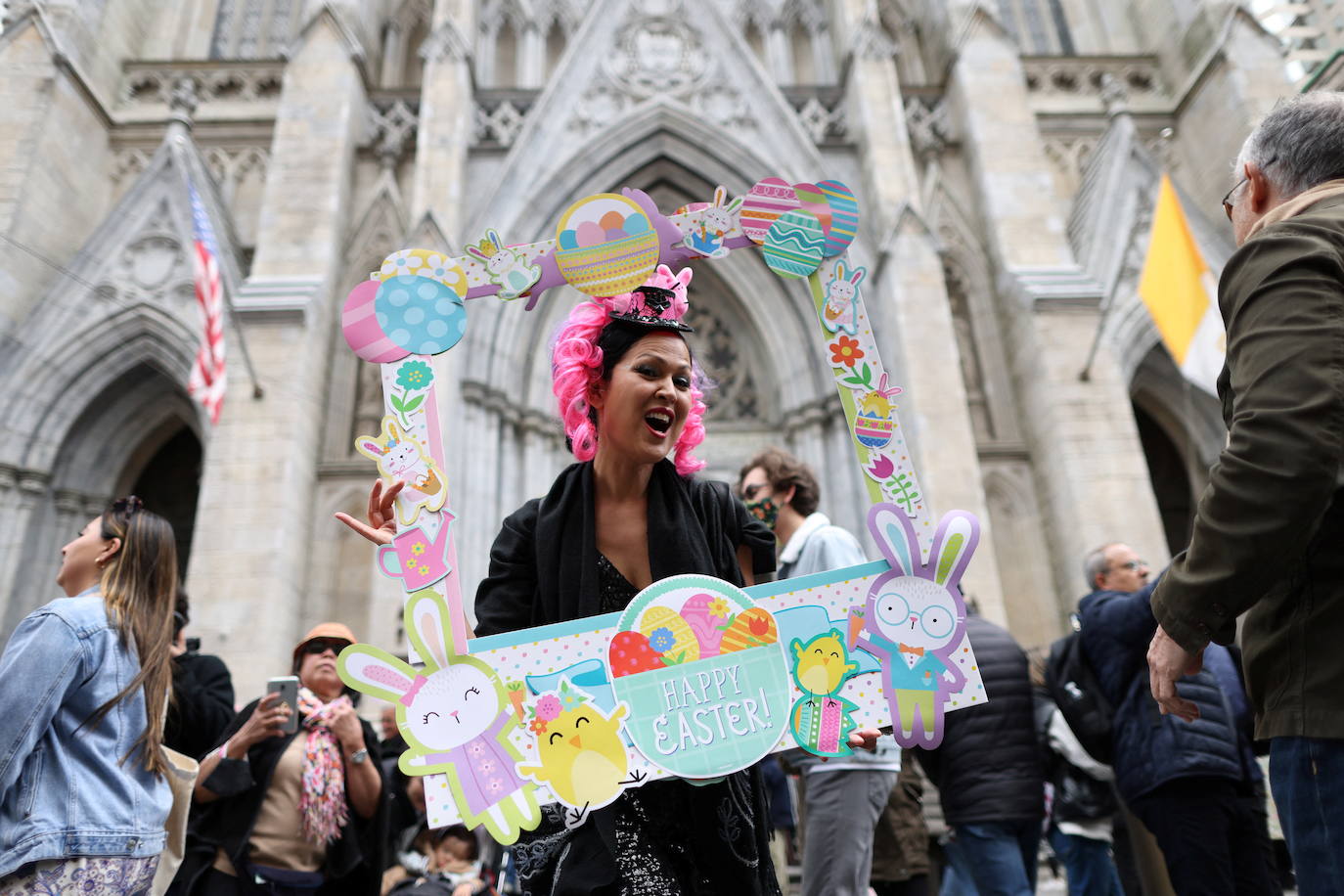 Fotos: Los sombreros imposibles del desfile de Pascua de Nueva York