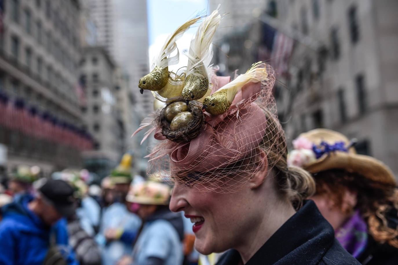 Fotos: Los sombreros imposibles del desfile de Pascua de Nueva York