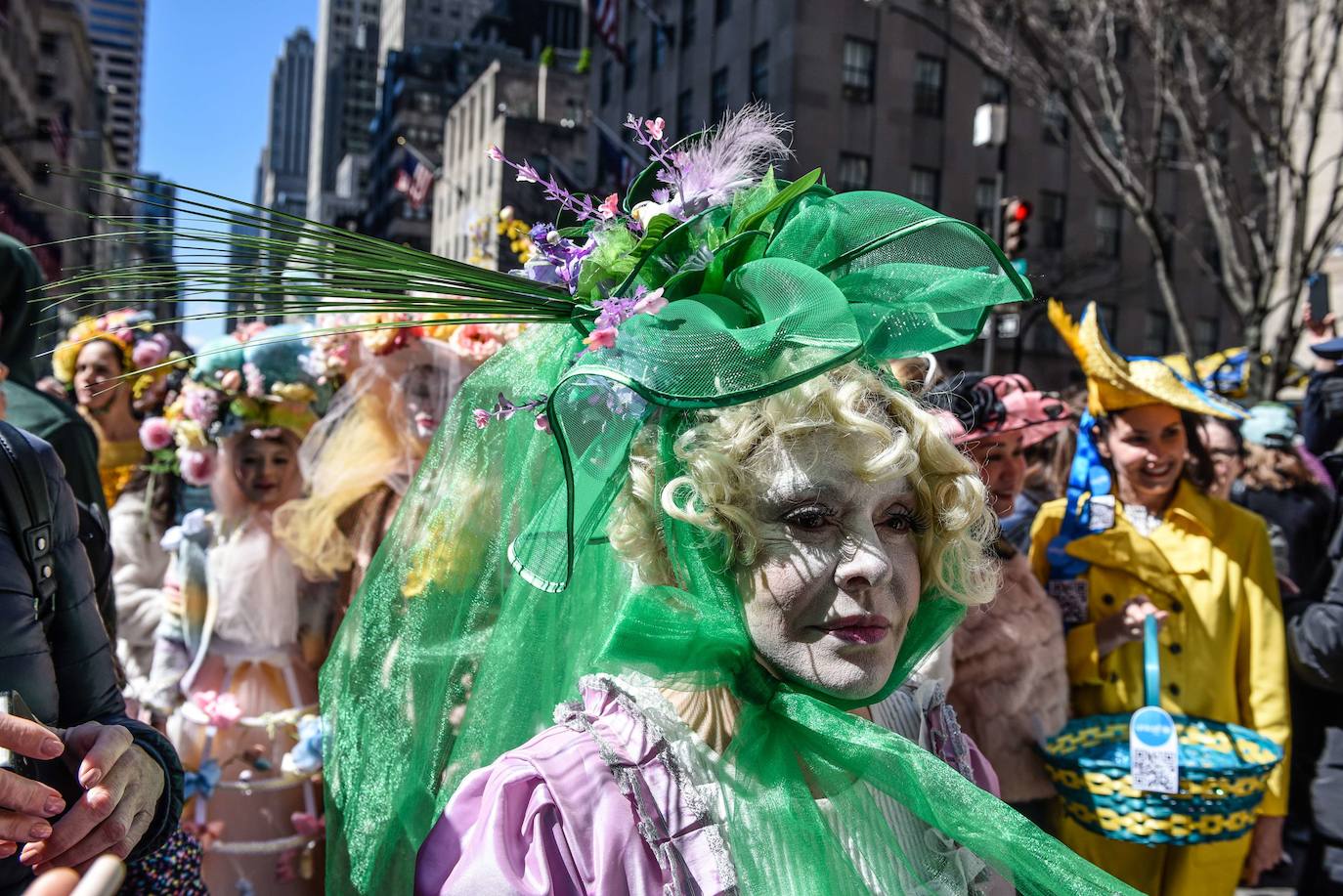 Fotos: Los sombreros imposibles del desfile de Pascua de Nueva York