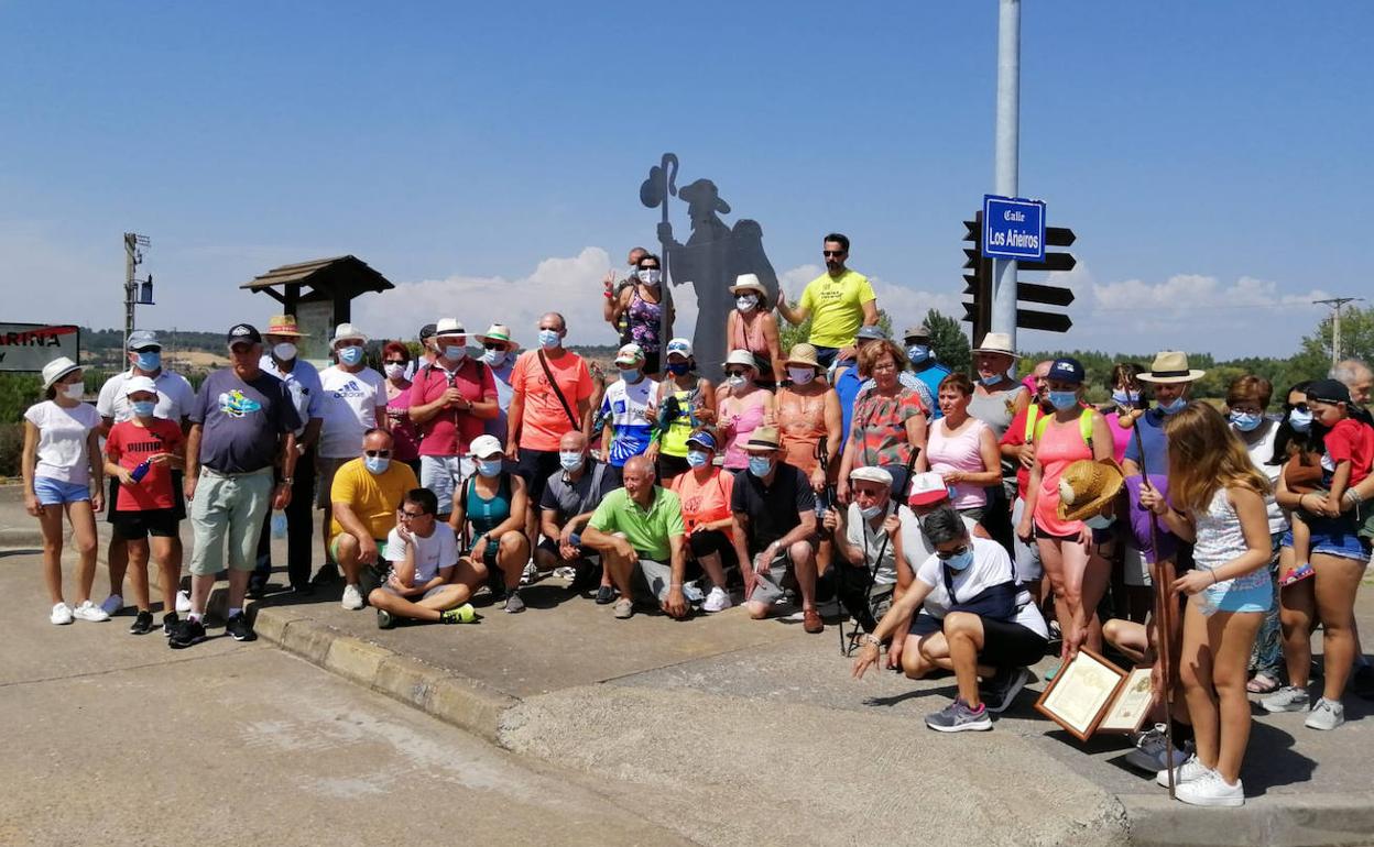 La Asociación de Amigos de Künig recupera por segundo año la marcha del Camino de Künig para recorrer el camino queel monje recorrió en el siglo XV.