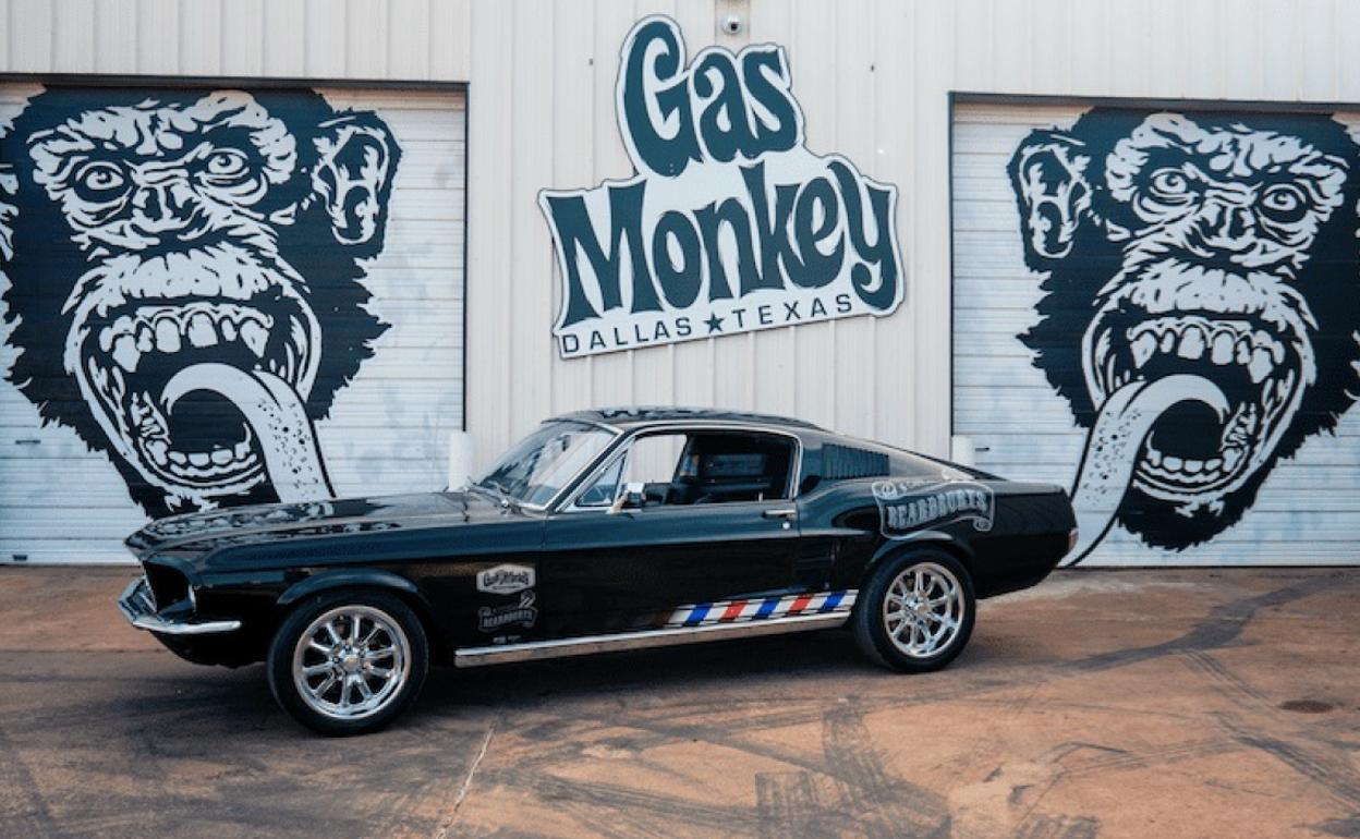 El Mustang Fastback de 1967 que Gas Monkey Garage restauró para Beardburys