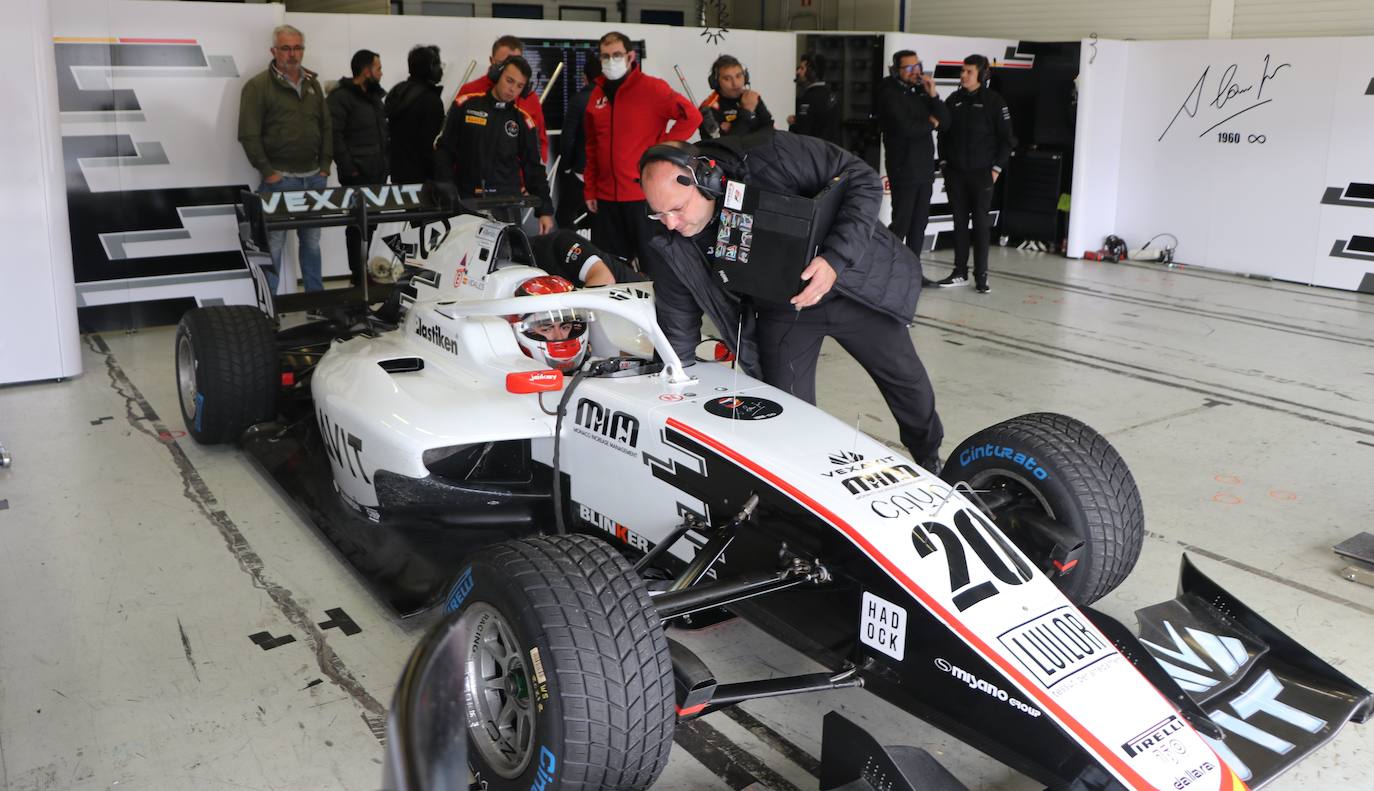 leonoticias acompaña al piloto leonés en una sesión de entrenamientos en Jerez.