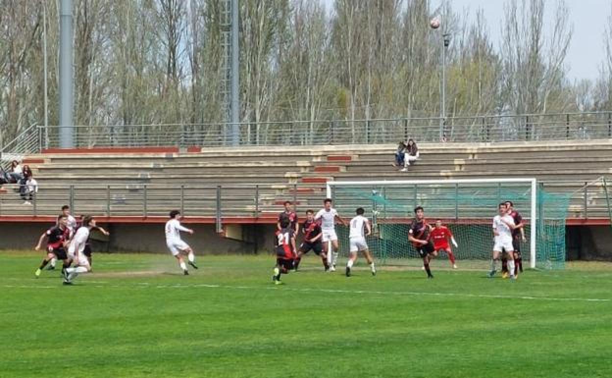 Imagen del último encuentro de la Cultural Leonesa de División de Honor. 