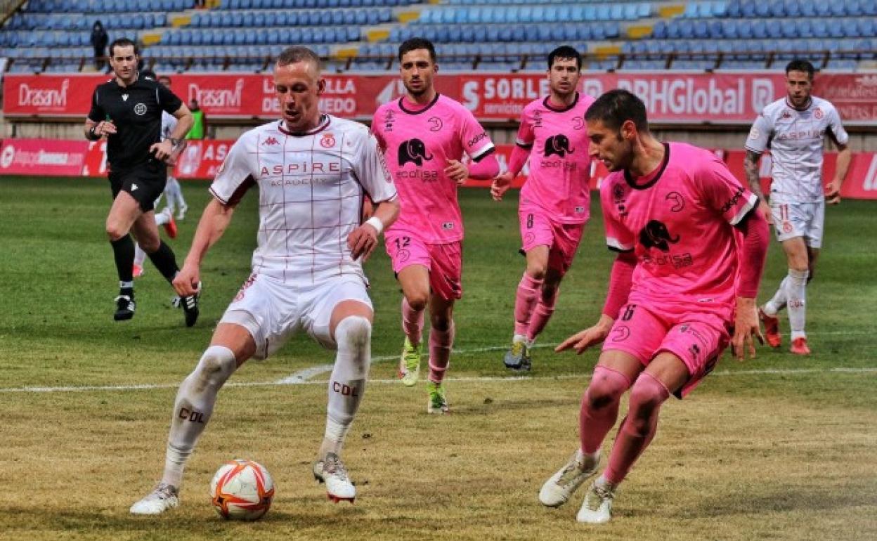 Imagen de archivo de un encuentro de la Cultural Leonesa ante Unionistas.