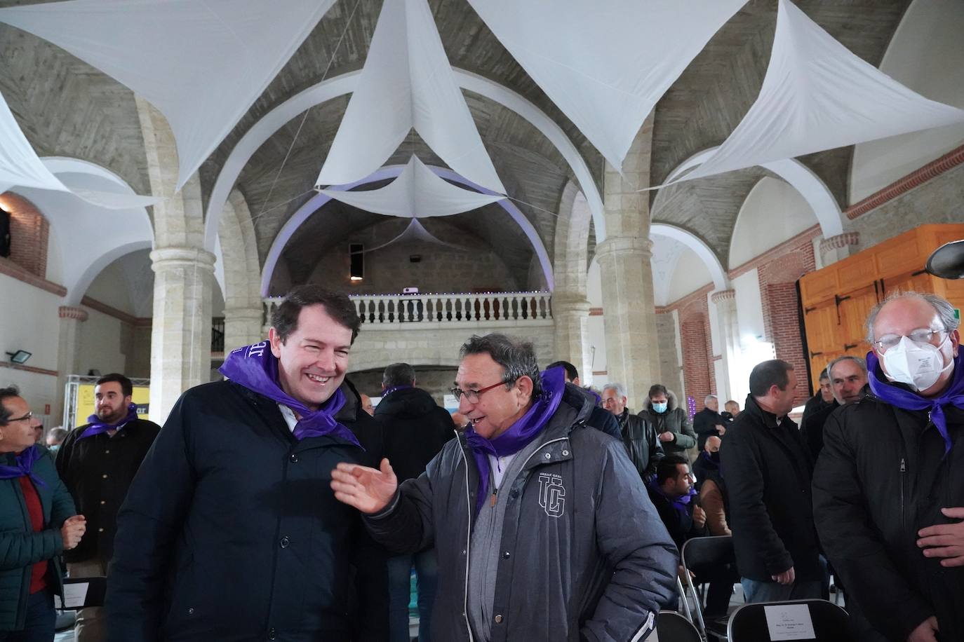 El presidente de la Junta envía un «mensaje muy especial» a los castellanos y leoneses que se encuentran fuera de la Comunidad y de España