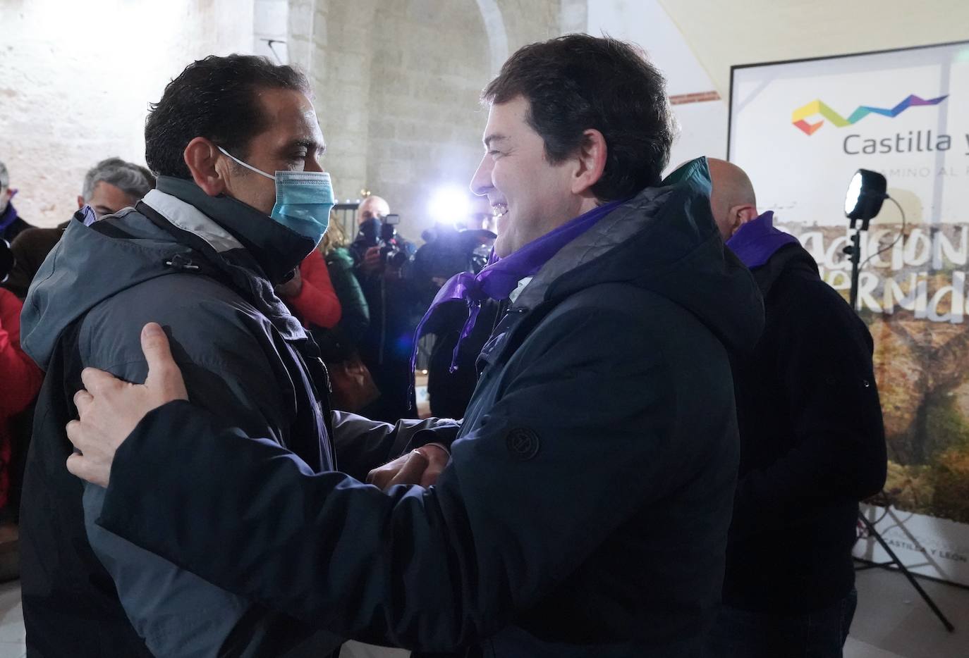 El presidente de la Junta envía un «mensaje muy especial» a los castellanos y leoneses que se encuentran fuera de la Comunidad y de España