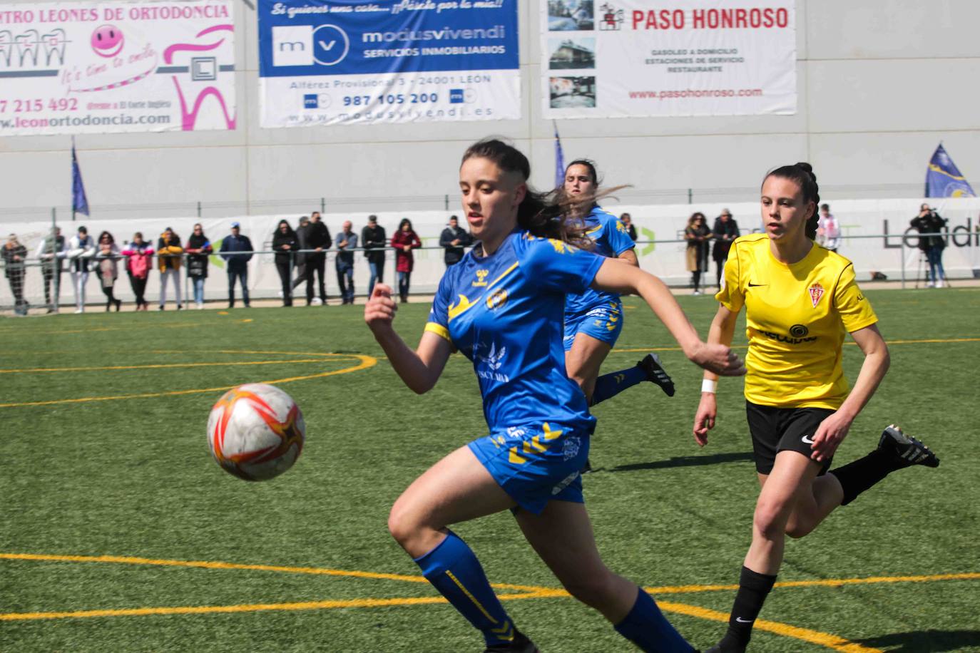 Fotos: Partido entre el Olímpico y el Sporting