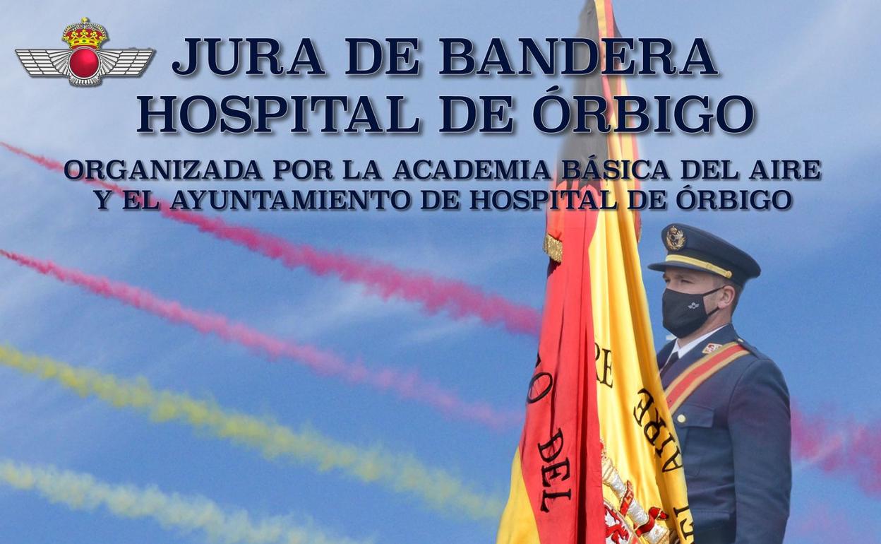 Este sábado finaliza el plazo de inscripción para la Jura de Bandera Civil en Hospital de Órbigo