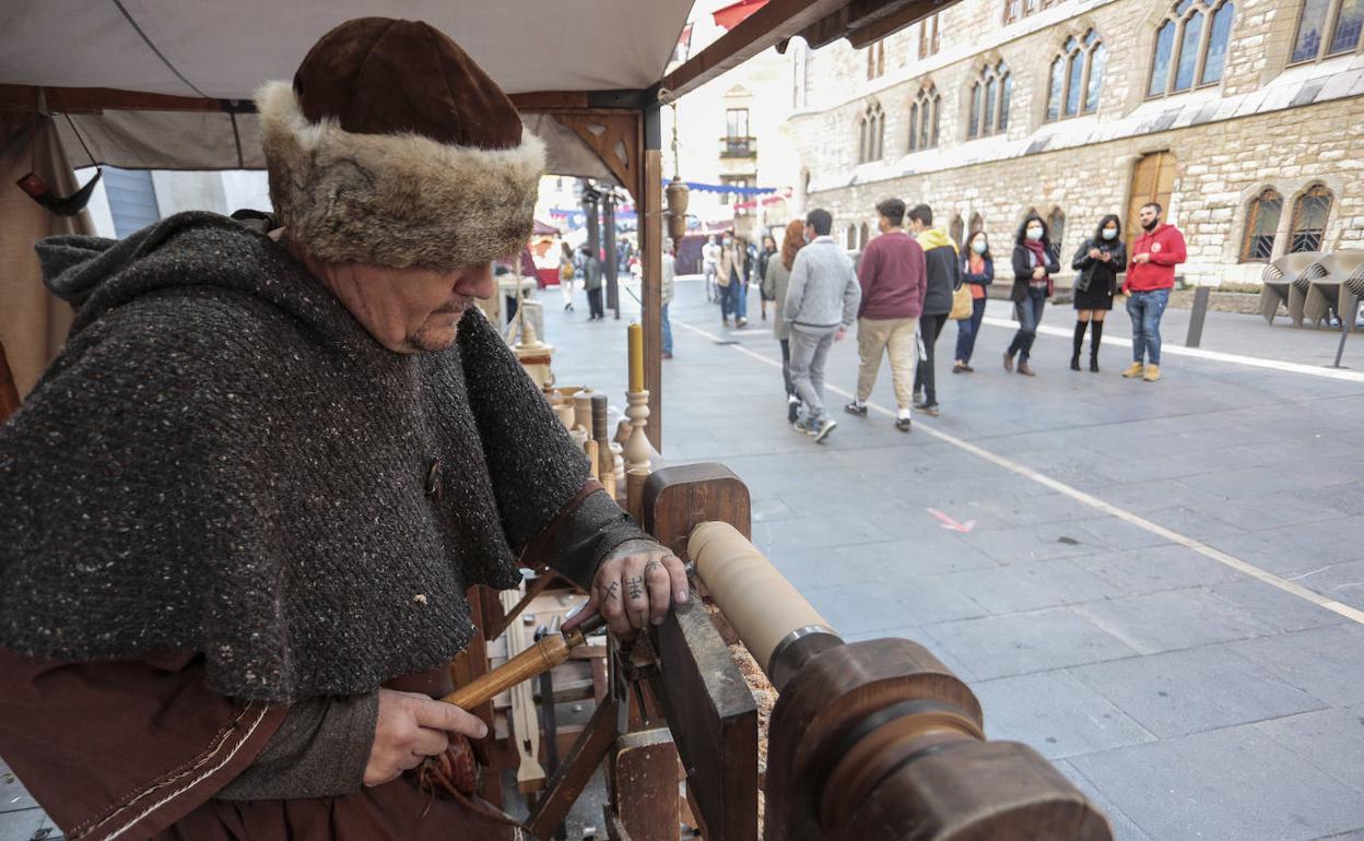 Imagen de archico del Mercado Medieval de las Tres Culturas echa el cierre.