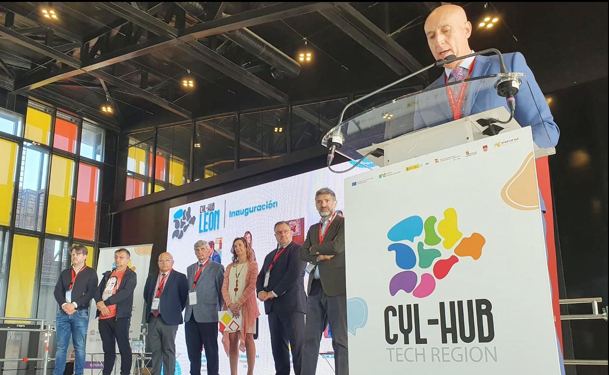Inauguración de la segunda jornada del HUB Internacional de Innovación y Emprendimiento Tecnológico de Castilla y León.