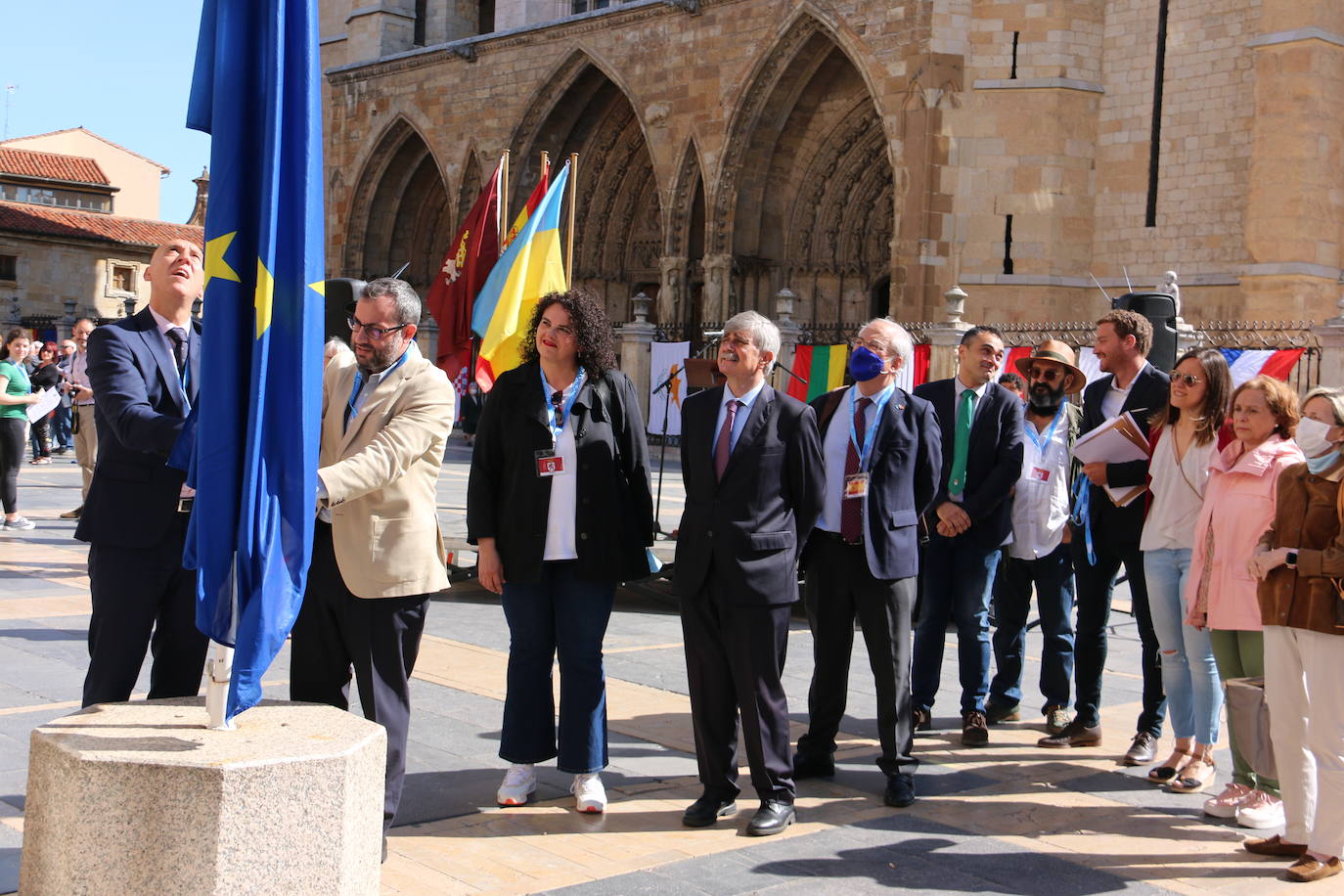 Fotos: Día de Europa en León