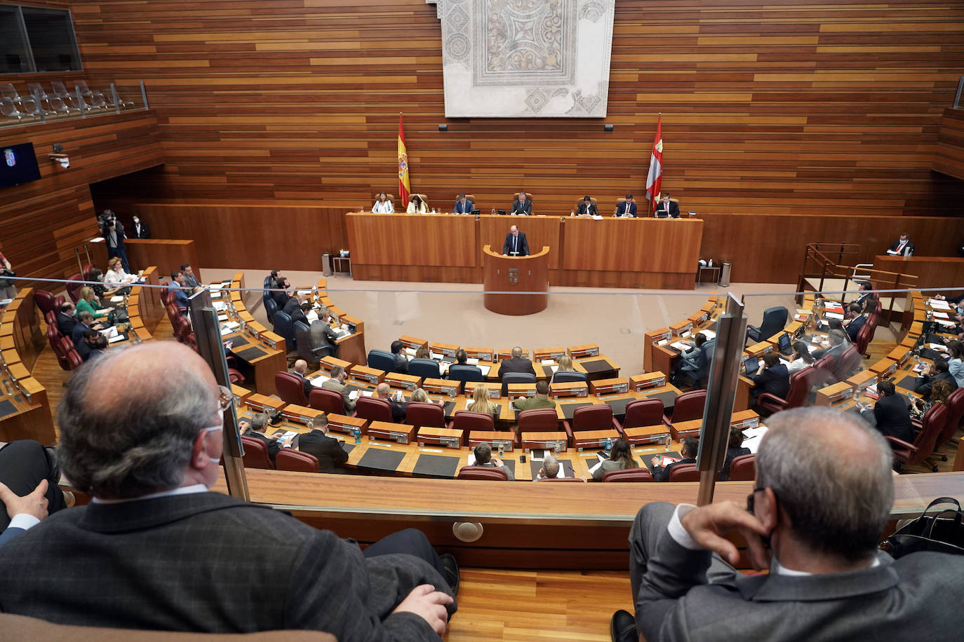El Procurador del Común, Tomás Quintana, presenta el Informe Anual correspondiente al año 2021 en un pleno monográfico de las Cortes de Castilla y León