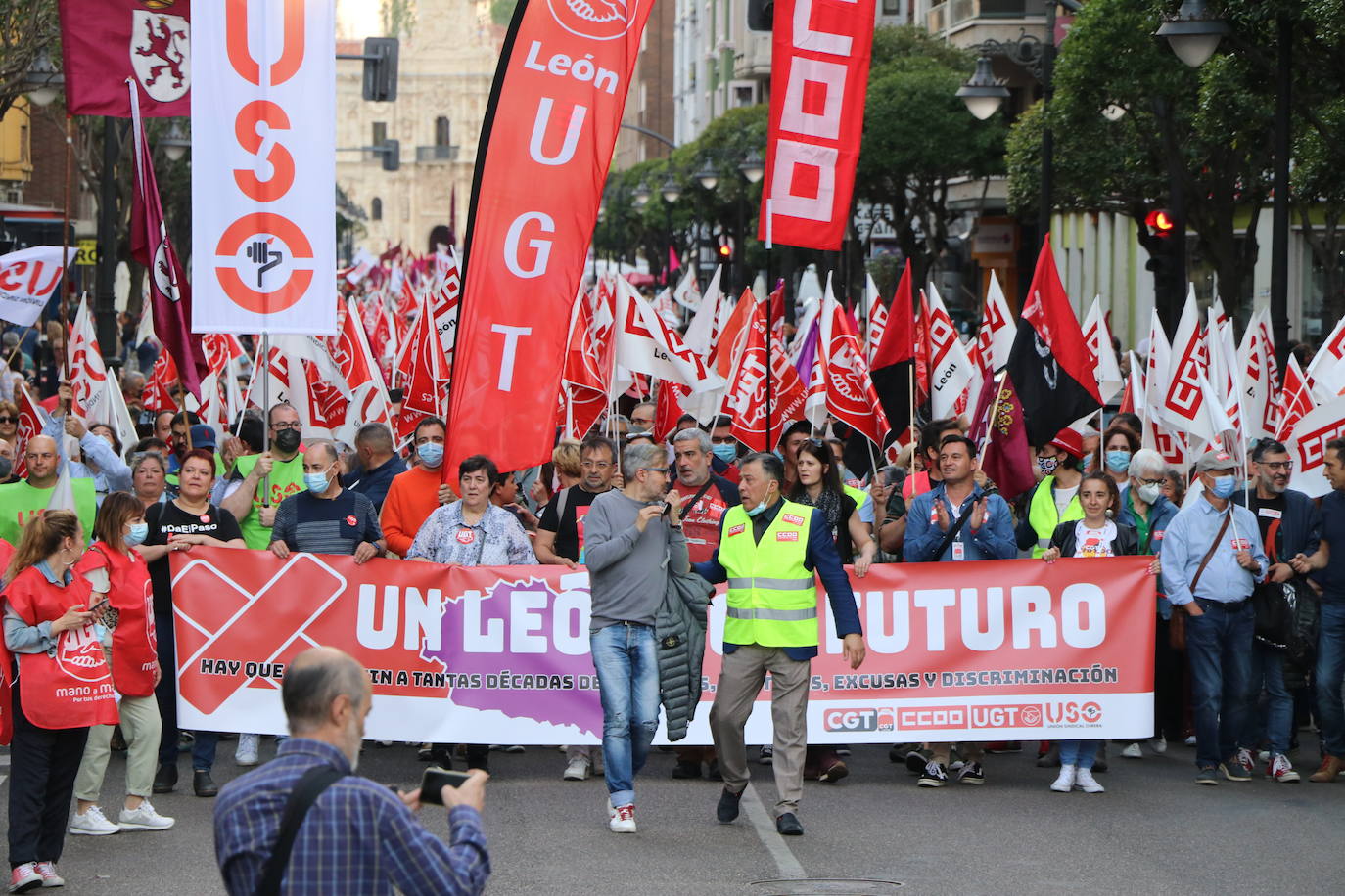 Manifestación por León en la capital leonesa. 