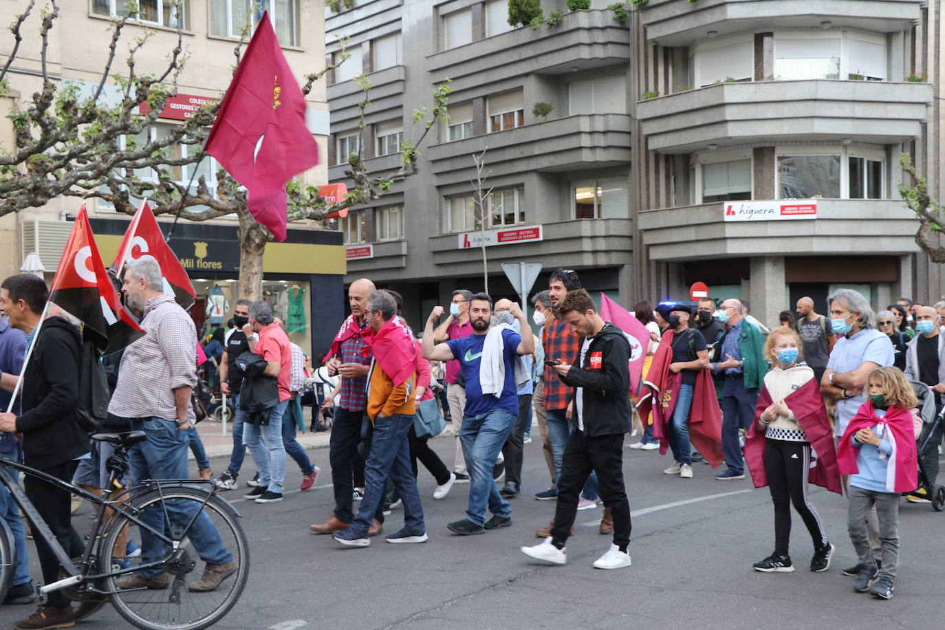 Manifestación por León en la capital leonesa. 