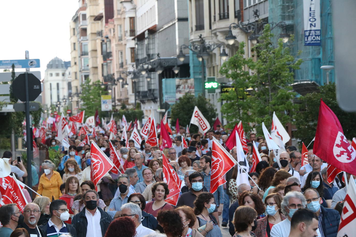 Manifestación por León en la capital leonesa. 