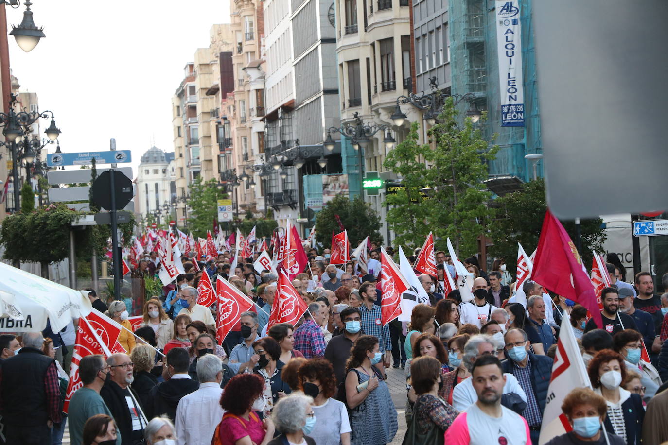 Manifestación por León en la capital leonesa. 